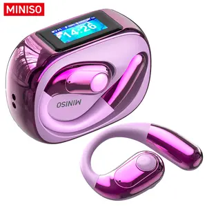MINISO MS193 True Wireless OWS Open Ear Earphones Bluetooth 6.0 Headphones  Waterproof Over Ear Wireless Headset for Metting Electronic Audio& Video Earbuds