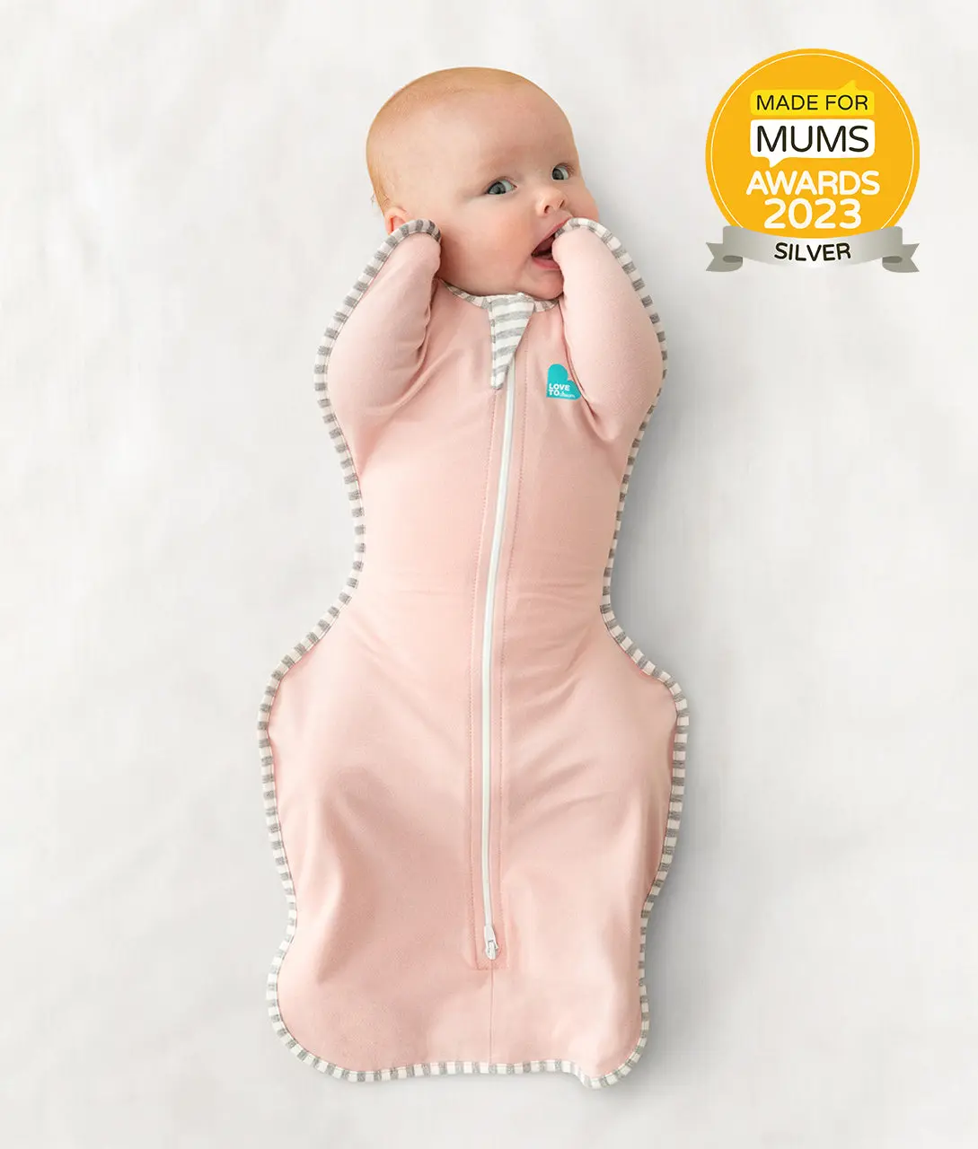 Swaddle Up™ 1.0 TOG Cotton Dusty Pink Swaddle Up™ 1.0 TOG Cotton Dusty Pink