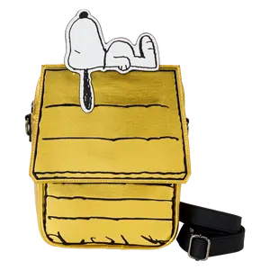 Peanuts 75th Anniversary Snoopy Sleeping Doghouse Crossbody Bag