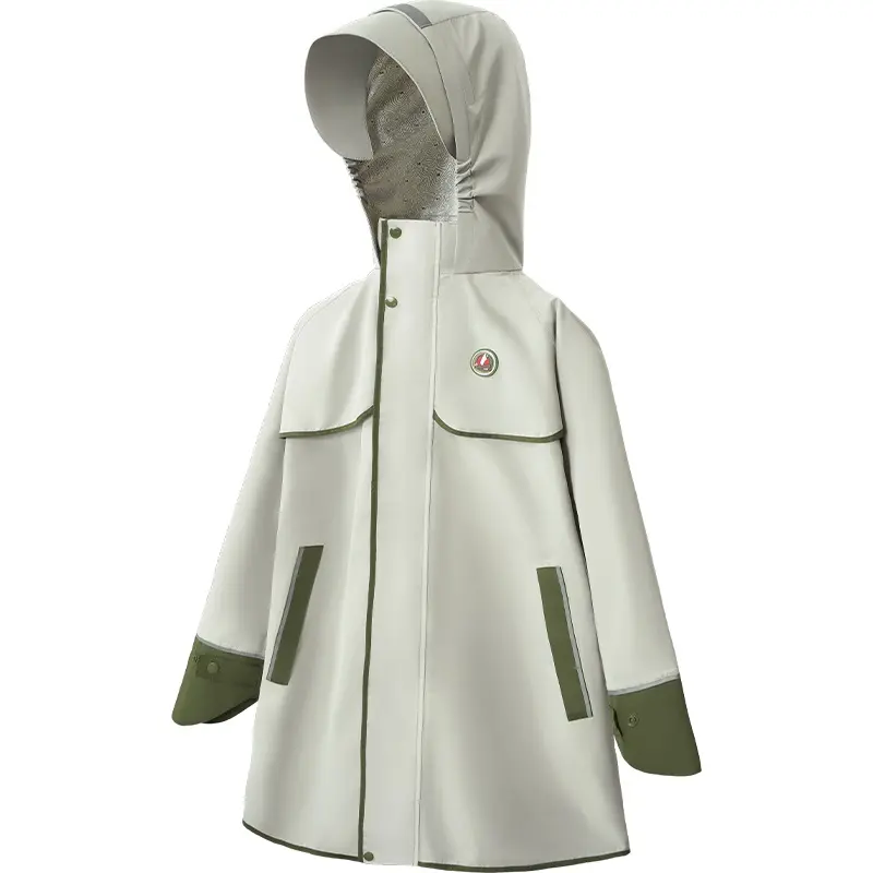 KOCOTREE Boys Girls Waterproof and Windproof Hooded Jackets Lined Rain Jackets Size 4-14 Years Old