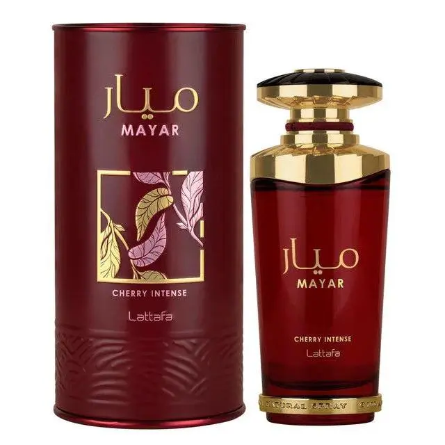 Lattafa Mayar Cherry Intense EDP, 100ML (3.4oz) - Cherry Perfume Women's Fragrance, Fruity Women's Fragrance