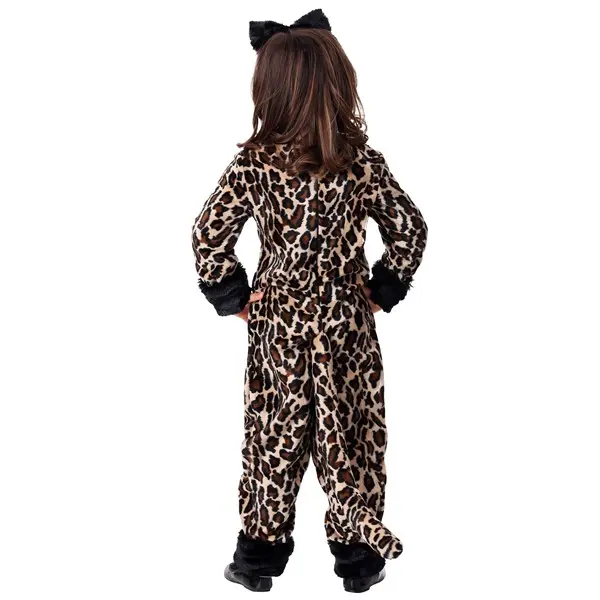 Girl's Deluxe Leopard Costume