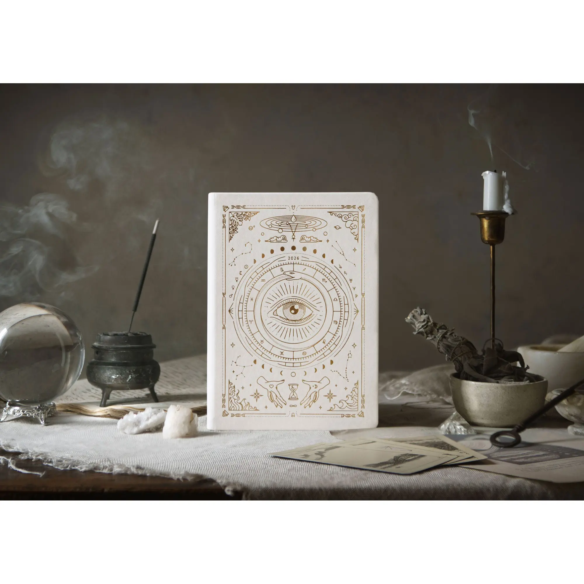 2026 Astrological Planner - White