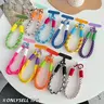 Colorful Braided Phone Wrist Strap, Trendy Contrast Color Rope Phone Lanyard with Tabs, Universal Detachable Phone Charm Keychain Phone Chains for iPhone Samsung, Cellphone Accessories, Street Fashion Accessory for Women Teens