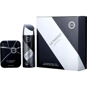 Armaf Le Parfait Set- Eau De Parfum Spray 3.4 Oz & Body Spray 6.7 Oz For Men