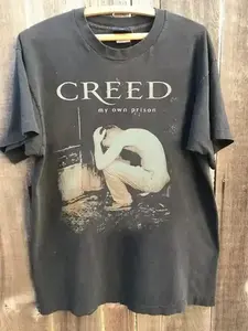 Creed My Own Prison Band Graphic 90'S Charcoal Unisex Tshirt