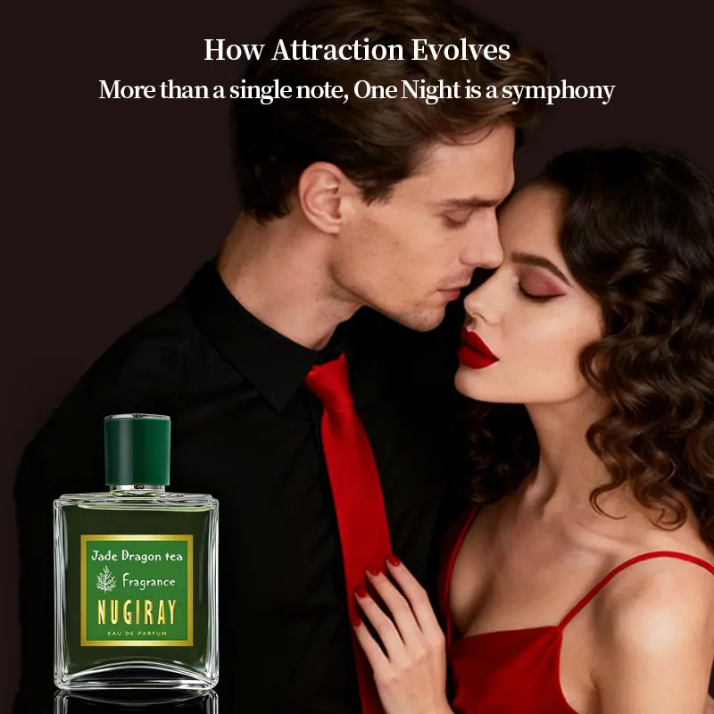 NUGIRAY Jade Dragon Tea Men’s Cologne – Fresh Lemon Pepper, Lavender Cinnamon Musk, Cedar Amber Vanilla – Long Lasting Masculine Fresh & Woody Scent – Daily Wear Men’s Perfume Gift