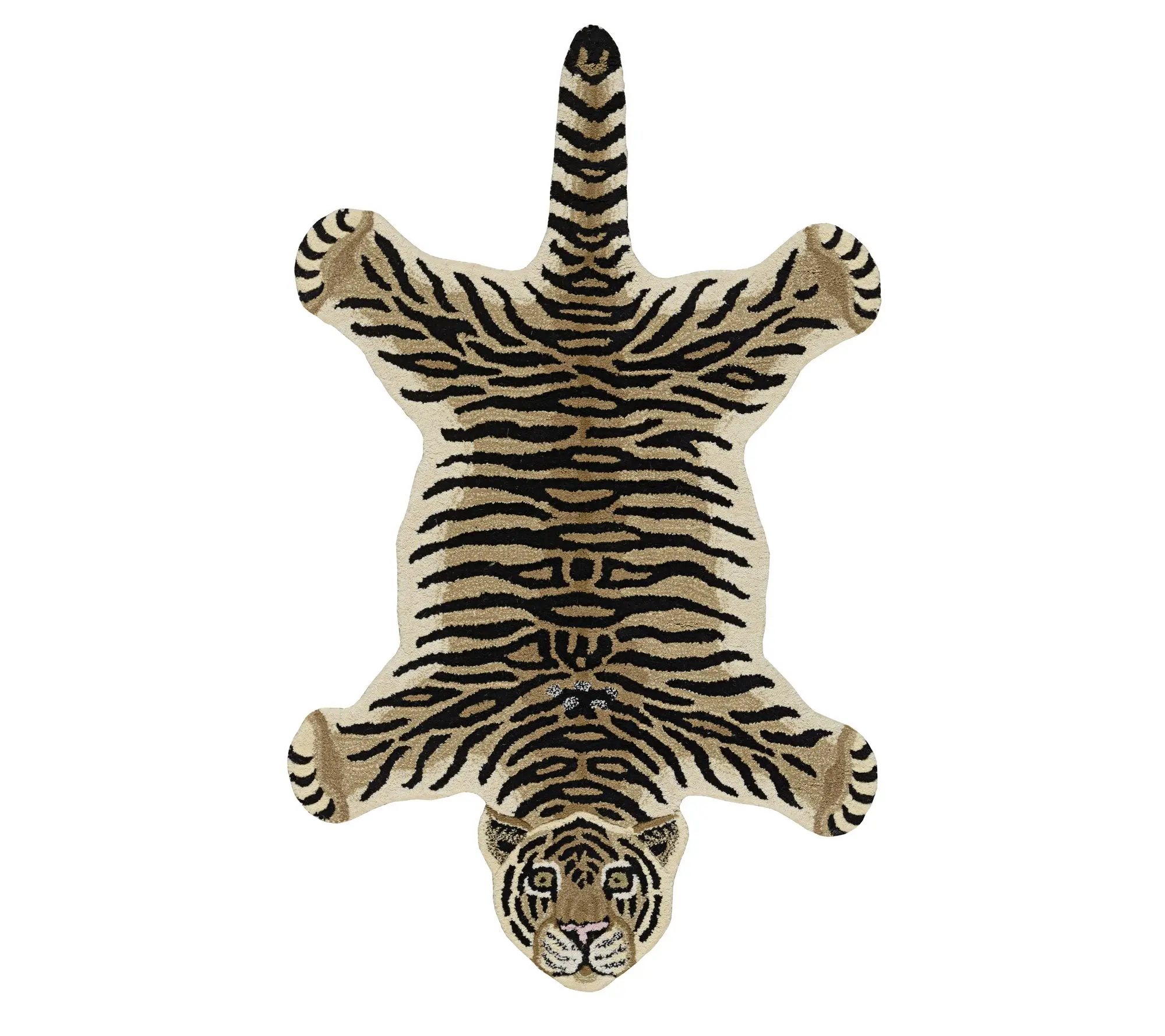 Linon Home Whimsical Jungle Animal Rug 3'x5'