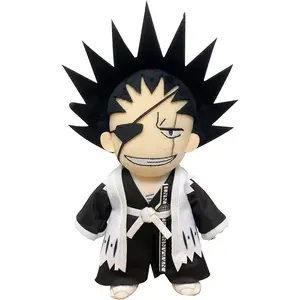 Bleach Kenpachi Zaraki 8" Stuffed Plushie - Great Eastern Collectible Entertainment Toy, Stuffed Animal, Stuffed Animals