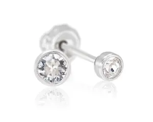 INVERNESS | Titanium Piercing Stud Earrings - Sealed in Sterile Packaging