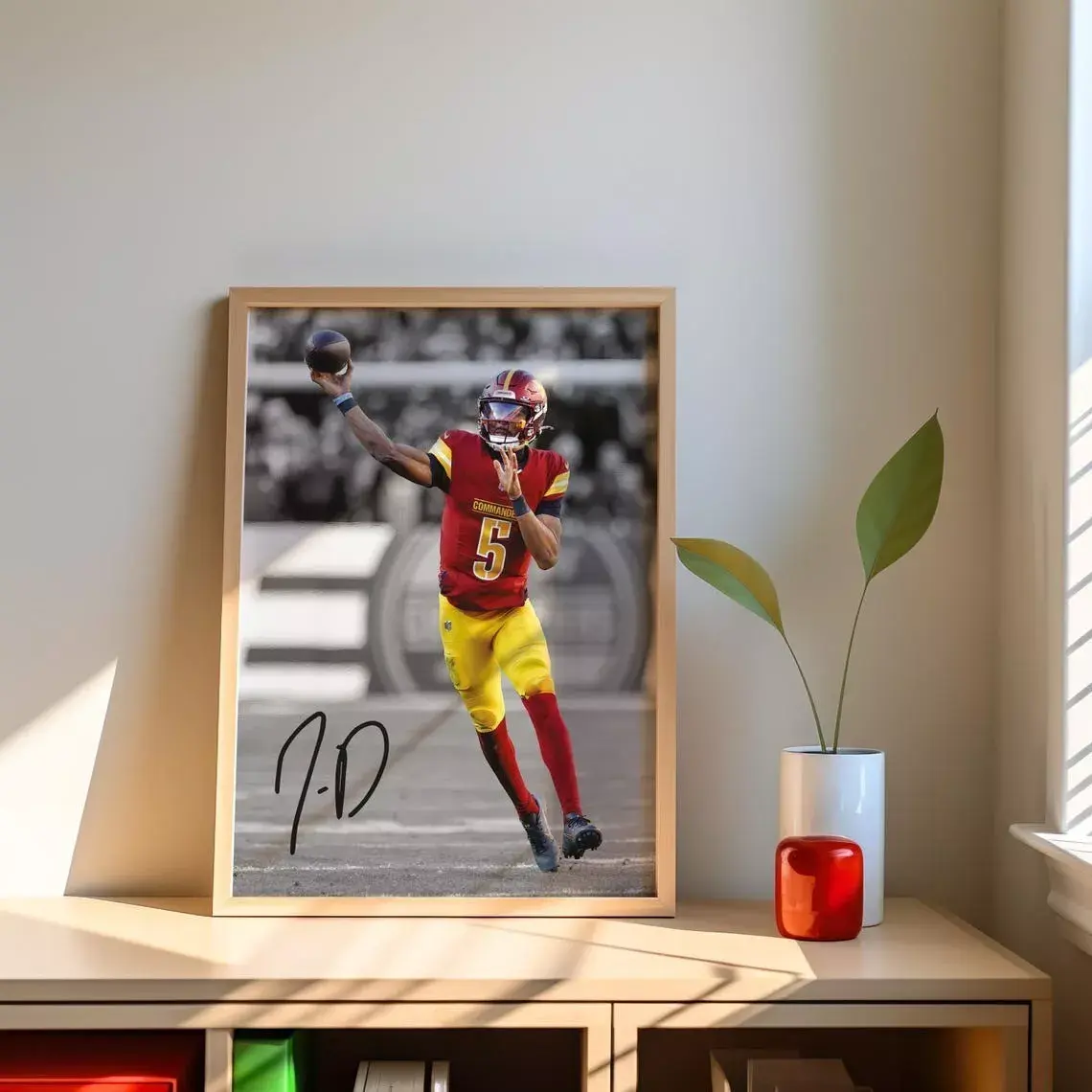 NEW!!!Jayden Daniels Poster, Sports Poster