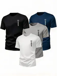Quick-Dry Breathable Sports T-Shirt, Ideal for Home Fitness, Outdoor Running, Daily Commute, Multiple Colors Available, Versatile Short Sleeve, Fitness Casual Wear