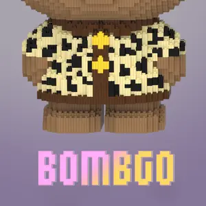 BOMBGO Blcak Cat Building Block, Toys,Birthday Gift,Christmas Gift,Educational Building Blocks,Trend Decoration,Cool Gifts,Brick,Family Bonding BlackFriday Christmas