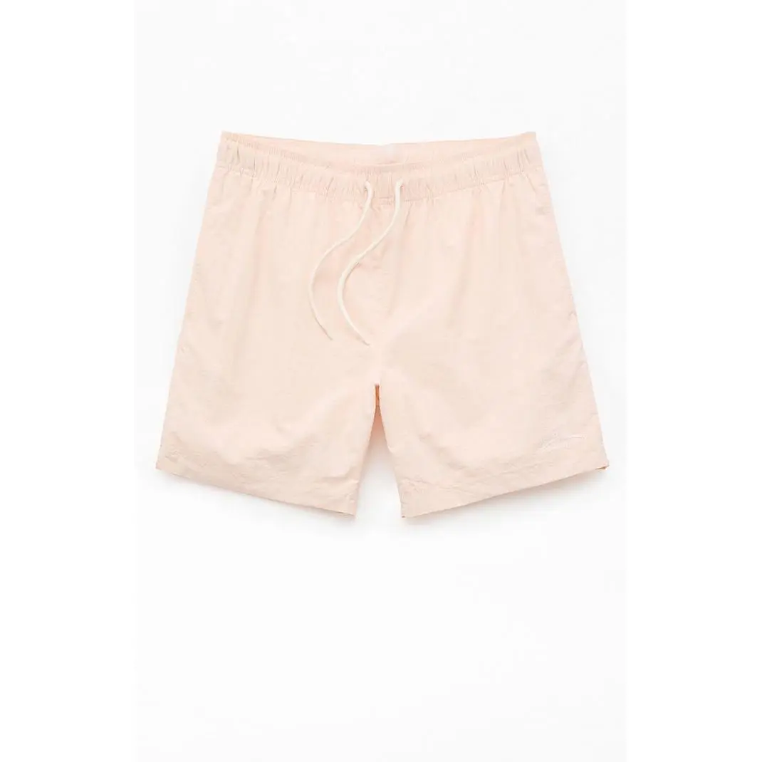 Pacsun Men's Pink Collegiate 6.5" Swim Trunks