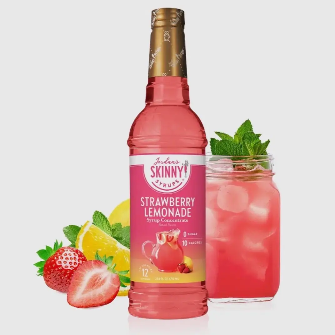 Jordan’s strawberry lemonade concentrate Jordan’s strawberry lemonade concentrate