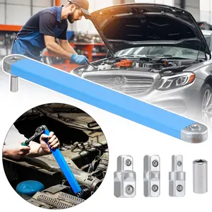 Impact Ready Offset Extension Wrench Set — 1/2", 1/4", 3/8" Drive for Tight & Hard to Reach Spaces