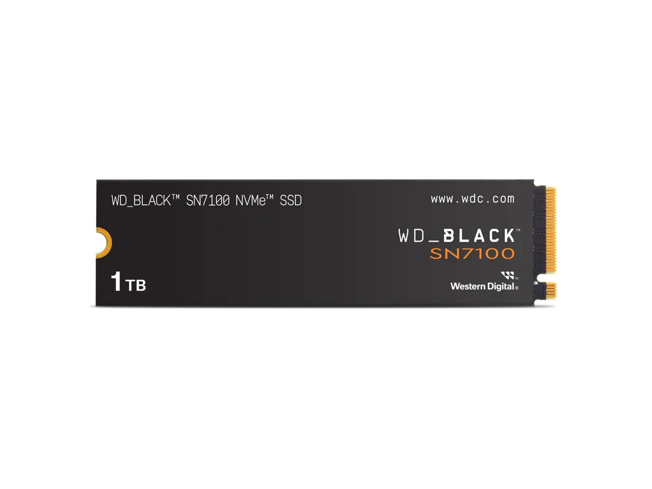 WD_BLACK SN7100 M.2 2280 1TB PCI-Express 4.0 x4 TLC 3D NAND Internal Solid State Drive (SSD) WDS100T4X0E