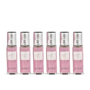 6PCS Mousuf Wardi Roll-On Perfume Oil - CPO 10ML (0.34OZ) by Ard Al Zaafaran | Long Lasting, Miniature Perfume Oil For Men & Women. (Pack Of 6)