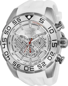 Invicta Mens 26299 Speedway Glow-in-the-Dark Self-Luminous Multi-Function Quartz Watch, Silver Dial, 886678316939 (Styles: Glow-in-the-Dark, Multi-Function, Self-Luminous), Glow-In-The-Dark Quartz Watches, Multi-Function Quartz Watches