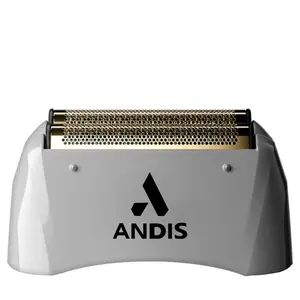 Andis 17160 Replacement Foil for Pro-Foil & Lithium Shaver - Super Soft Gold Titanium Cutters, Close & Smooth Cutting, Zero Finish with No Bumps/Irritation - Compatibles Models, Gray