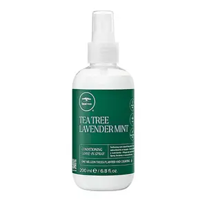 Paul Mitchell Lavender Mint Leave-In Conditioner Spray - Vegan Haircare, Paraben-Free, Gluten-Free Lightweight Hydrating Nourishing Hair Oil, Daily Hydrate & Smooth Coarse Dry Hair, Scented Aroma with Calming Lavender Mint & Tea Tree, 200ml