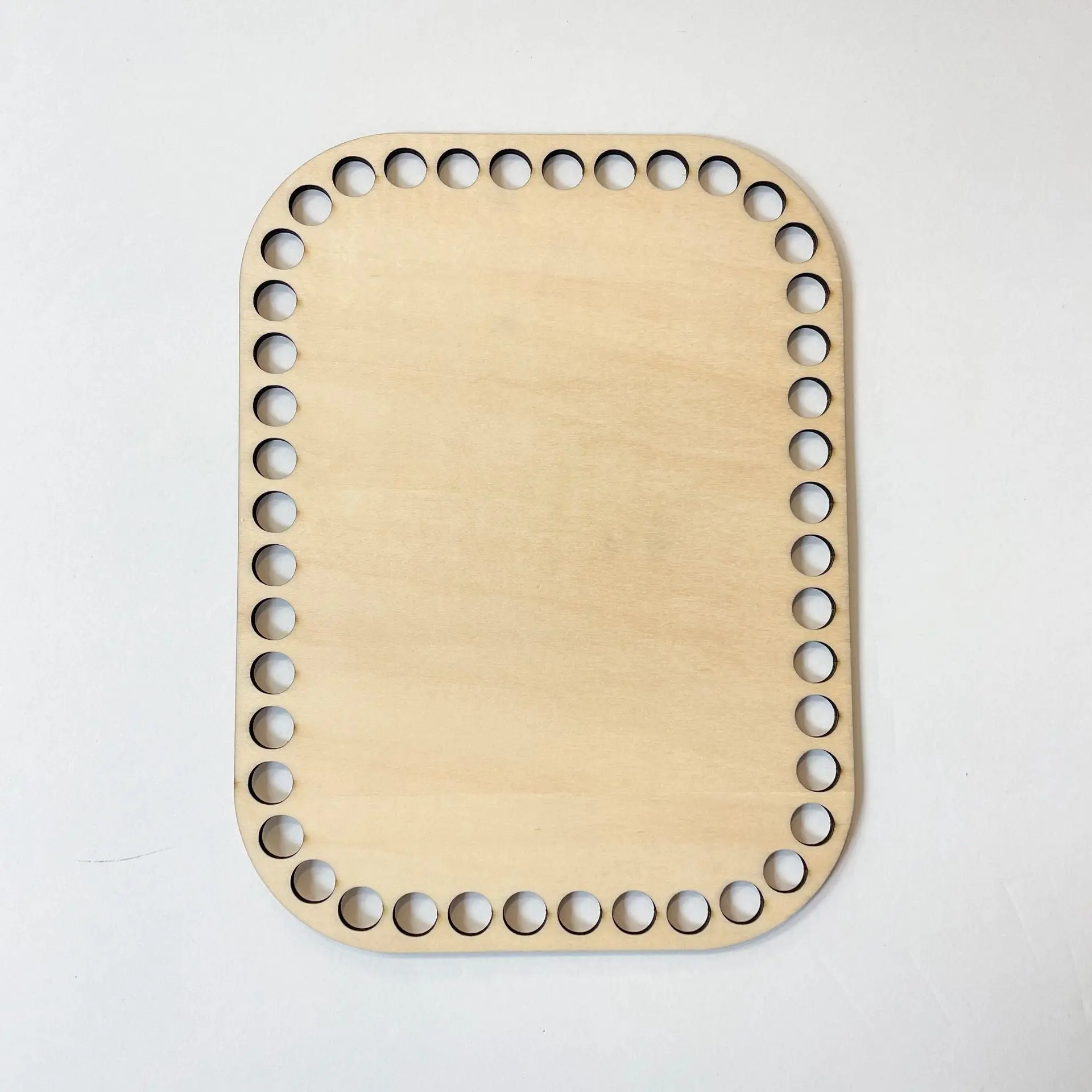 Wooden Base- 8x6 inches (10mm holes)