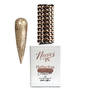 Nieves Reflective Glitter 15ml UV/LED Gel