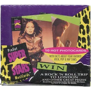 ProSet Super Stars MusiCards - PRO SET FIRST EVER EDITION