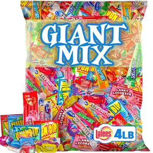 Pinata Candy - Novelty Assorted Candies Individually Wrapped - Bulk Candy Favors for Office, Goodie Bags, Birthday Parties, Treats (4 Pounds)