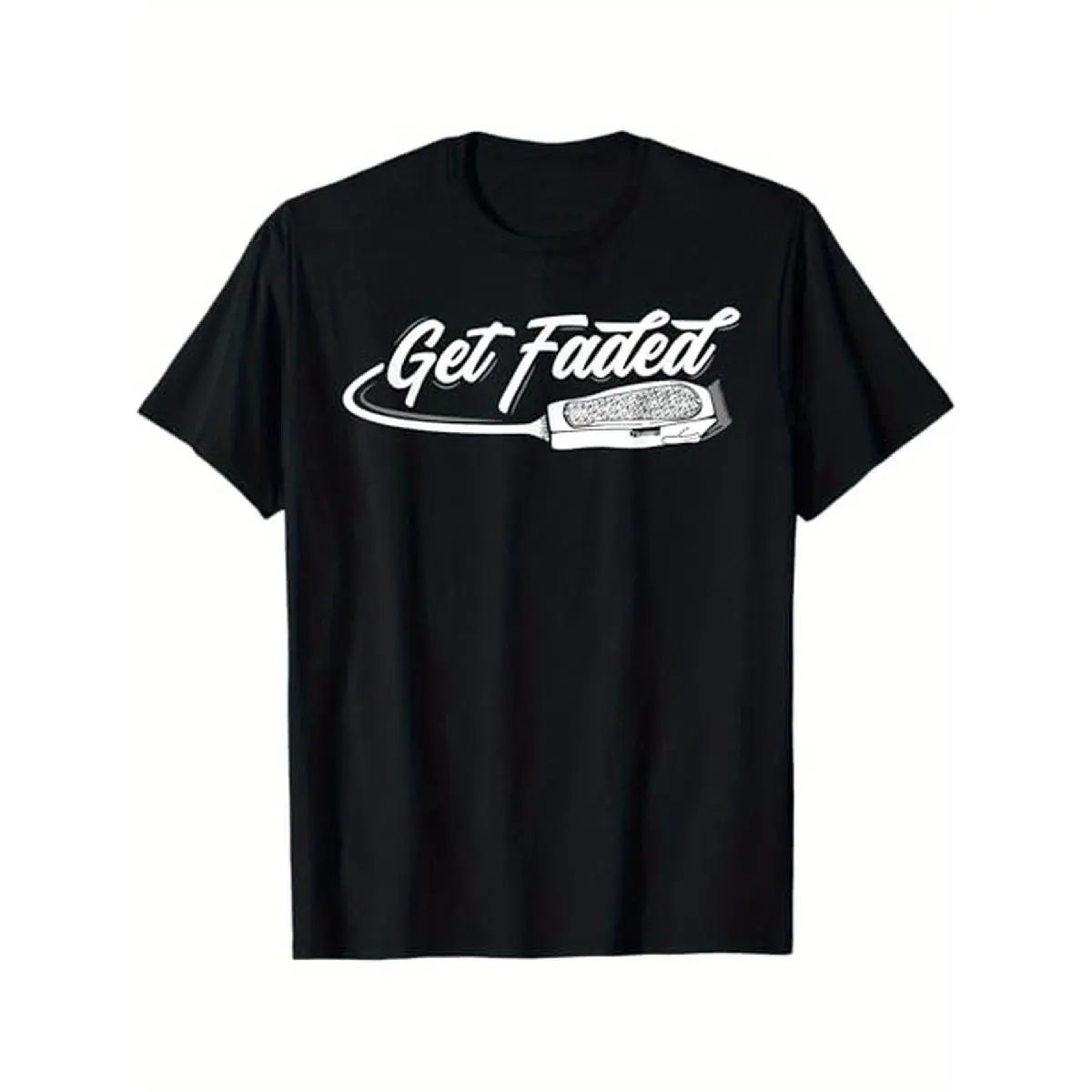 Funny Barber Design Cotton Short Sleeve Barber Dad Hairstylist Lovers T-Shirt For Men Women