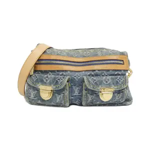 Pre-owned Louis Vuitton Denim Shoulder Bags Monogram Shoulder Bag