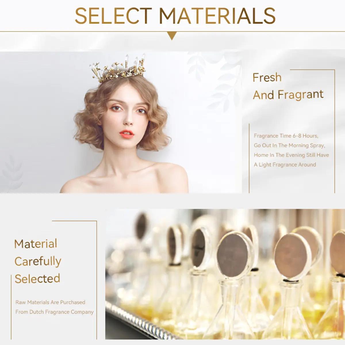 Deold Tender Love Women's Perfume - Romantic Floral Woody Fragrance with Bergamot, Iris & Vanilla - 50ml Long-Lasting Gift for Wife, Girlfriend & Mom