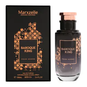 Marxzelle Designer Perfume Baroque King Pour Homme 100ml Fragrance for Men