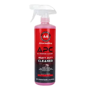 AttachedAny Multi-Purpose APC Degreaser 16oz/4L Powerful Dissolves Tire Stains, Deeply Cleans Wheels, Removes Stubborn Stain Deposits, Restores Wheel Original Luster, Suitable for Auto Motorcycle Modified Car Maintenance Tools Car Care
