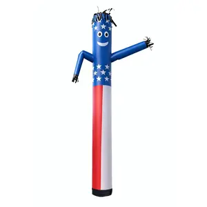 VEVOR Inflatable Tube Man, 20-Feet Tall, Wacky Waving Dancing Tube Guy, Wind Flying Arm Flailing Air Puppet, 18-Inch for Outdoor Advertising, Business Store, Increase Visibility (Blower Not Included)