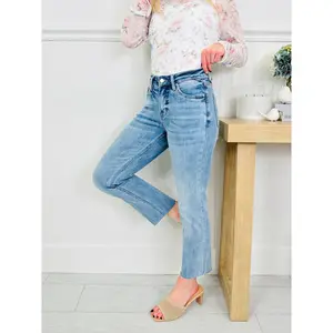 Clean Slate Straight Leg Tummy Control Jeans