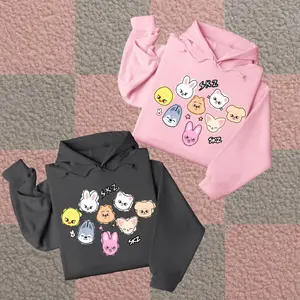Do It SKZ Fan Hoodie Pink Kpop Fan Merch SKZ Apparel Gildan 5000 100% Cotton Classic Fit Unisex Heavy Blend Sweatshirt & Hoodie