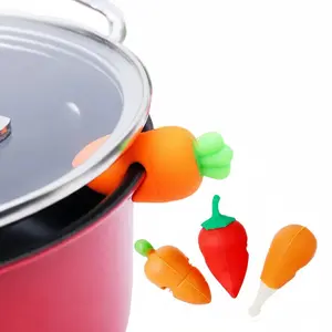 Silicone Pot Lid Holders - Heat-Resistant Anti-Spill Rack (2-Pack)