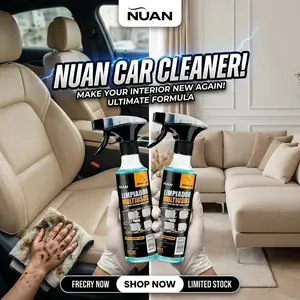 NUAN Degreaser Spray for Car & Home, Heavy Duty Grease Remover for Kitchen, Countertops & Car Interiors, 300ml