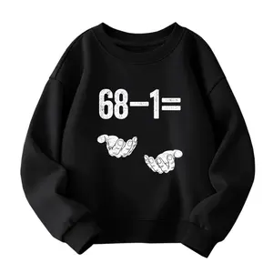 ' 67 Math Equation Sweatshirt - Brainrot Formula Graphic Sweatshirt , Short Sleeve Casual Summer Top with Math Design, Size 100-160 (for 3 & 13 Year) - Machine Washable Gift for Young Mathematicians,Suitable for boys and girls.
