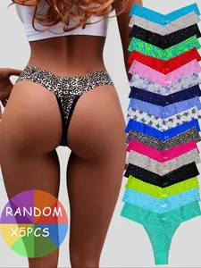 Women's Thong, Soft Comfy Breathable Panty for Daily Wear, Women's Underwear for All Seasons, Fashion Breathable Underwear