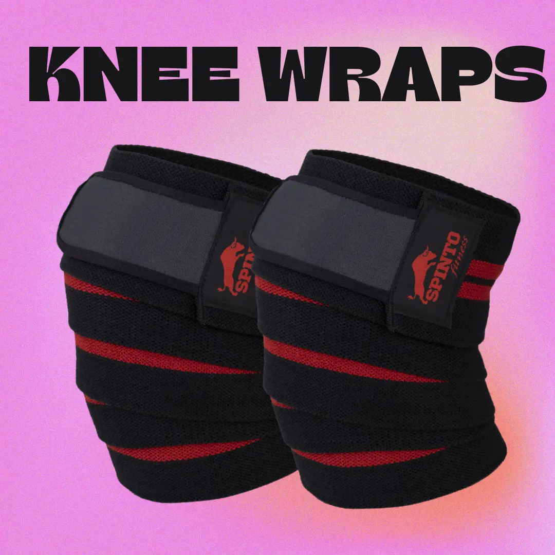 SPINTO Sports Knee Brace - Adjustable Velcro-Closure Knee Wrap Stabilizer, Durable Breathable Compression Supporter for Weightlifting, Workout