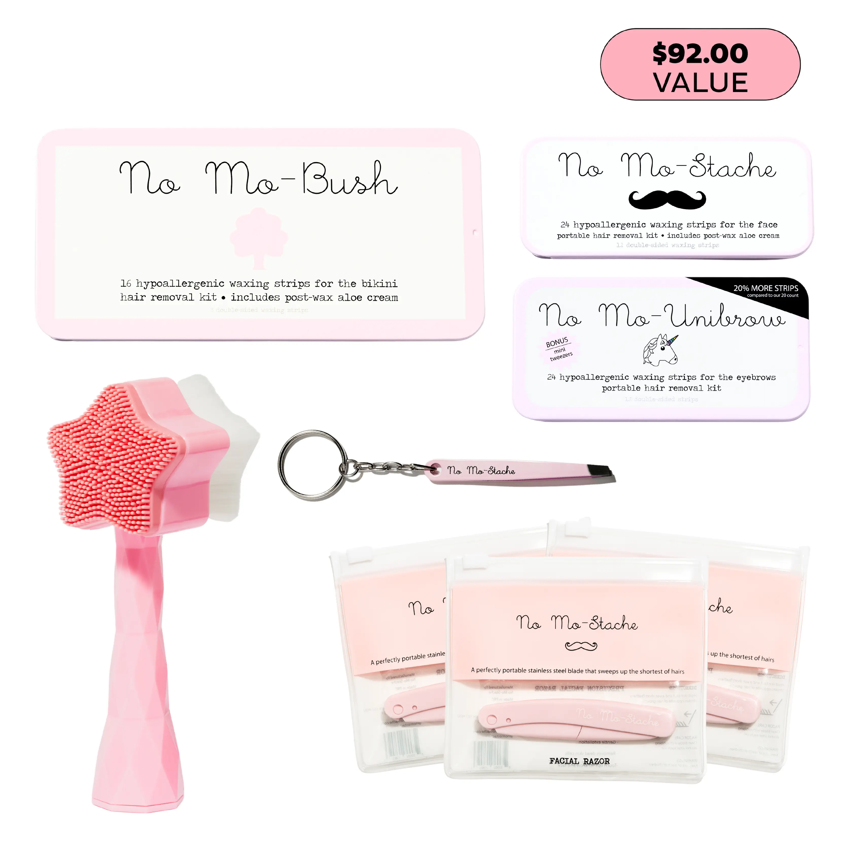 9 Piece Wax, Shave, and Skincare Value Bundle - We Good