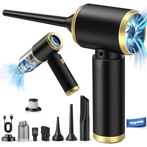 Cordless Car Vacuum Cleaner with 4-in-1 Accessories for Cars, Homes, Offices & Pets - Powerful Suction Power & Multifunctional Accessories，Truck Accessories