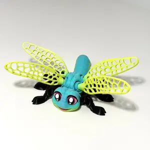 Flexi Dragonfly - 3D Printed Articulating Figure