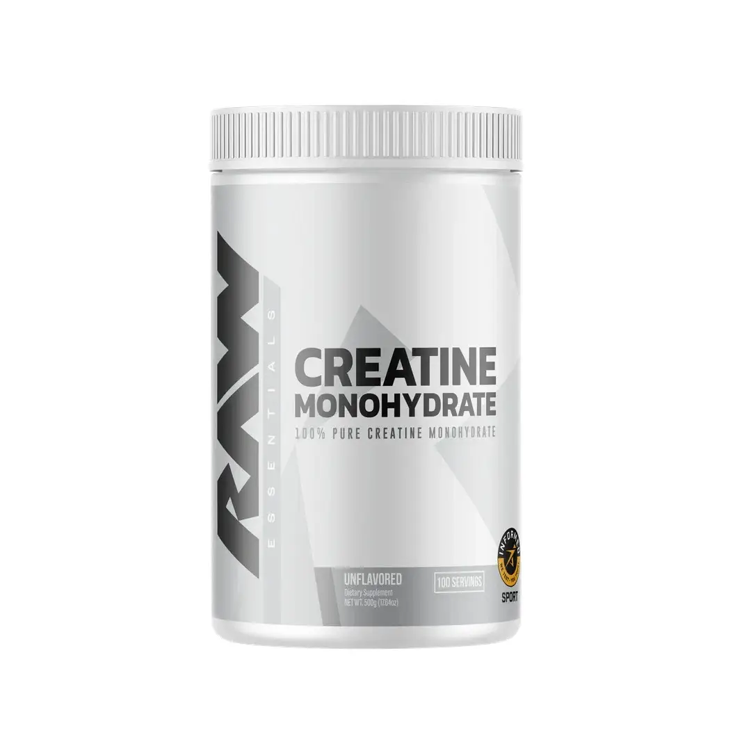 Raw Nutrition 100% Pure Creatine Monohydrate Healthcare Dietary Supplement