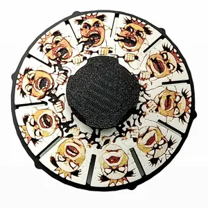 Phenakistoscope Queen Animated Zoetrope (Please Read Description Before Purchase for How To: Viewing Instructions)