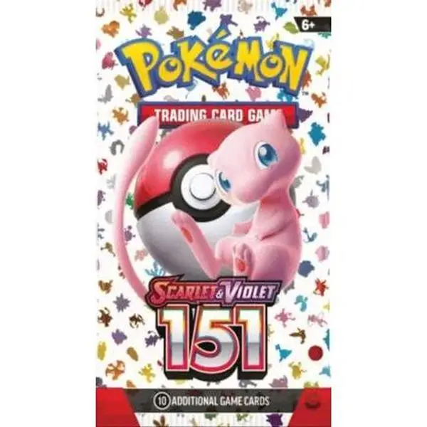 Pokémon 151 Booster Pack SV151 (MEW) - Premium Booster Pack for Collectors and Players
