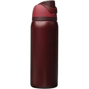 32 Oz 0wala Insulated Stainless Steel Water Bottle with Straw, BPA-Free Sports Water Bottle, Great for Travel, Black Cherry