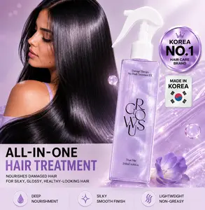 Growus True Me EX Damage Therapy Leave-in Haircare Spray, 8.45 fl oz (250ml) Perfume Treatment for Severely Damaged Adults’ Hair, Fast Repair with Pearl Extract & Seaweed Complex, Floral Musk Scent